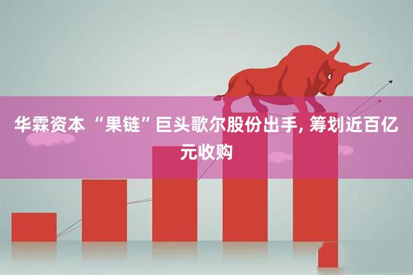 华霖资本 “果链”巨头歌尔股份出手, 筹划近百亿元收购